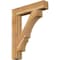 Ekena Millwork Balboa Block Rough Sawn Bracket, Western Red Cedar, 6"W x 34"D x 42"H BKT06X34X42BOA05RWR - alternate 1